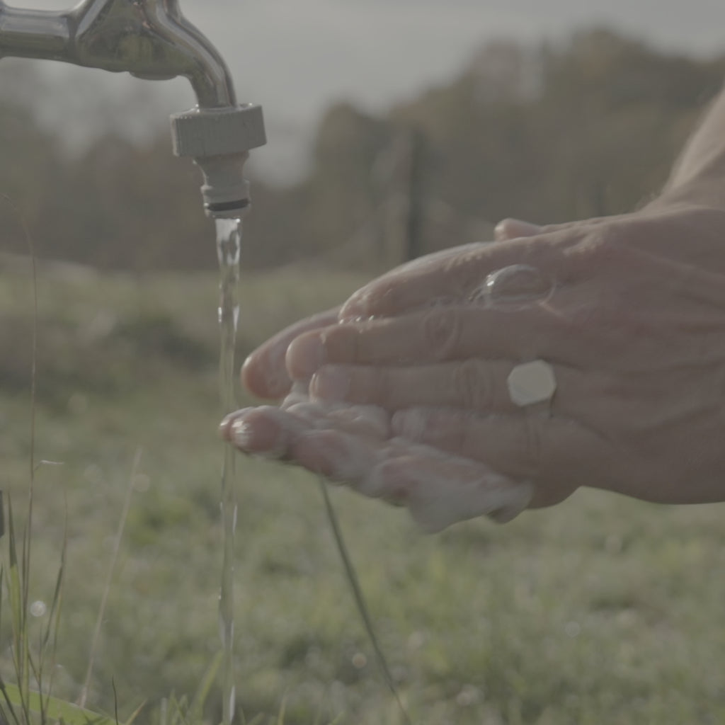 Hand & Body Wash, Peppermint & Dark Cedar